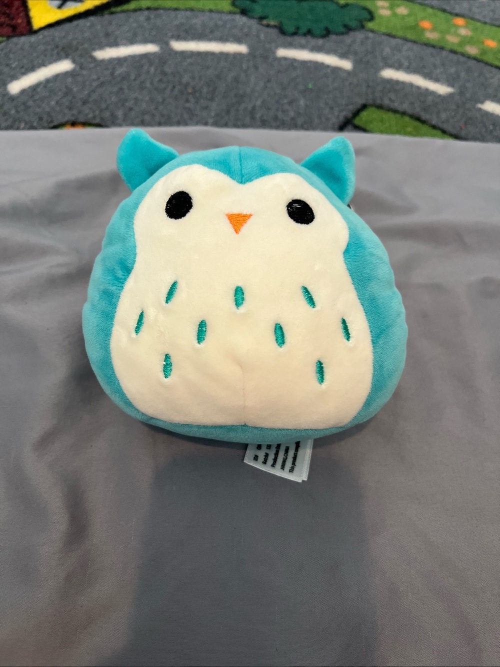 SQUISHMALLOWS Small Mini  Winston Owl Stuffed Plush About 5”